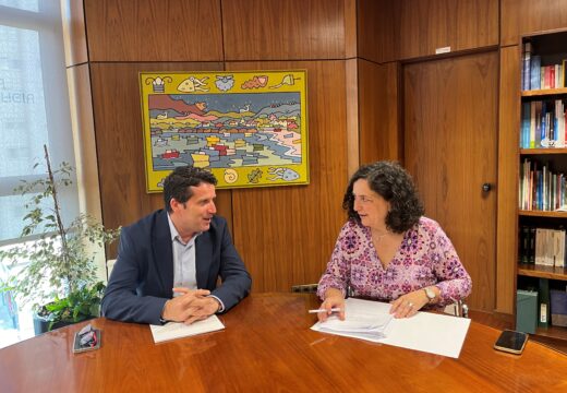 Belén do Campo reúnese co alcalde de Boiro para abordar vías de colaboración